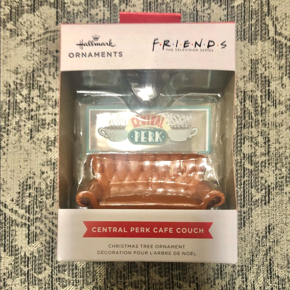 Friends Show Hallmark Ornament Central Perk Couch - New